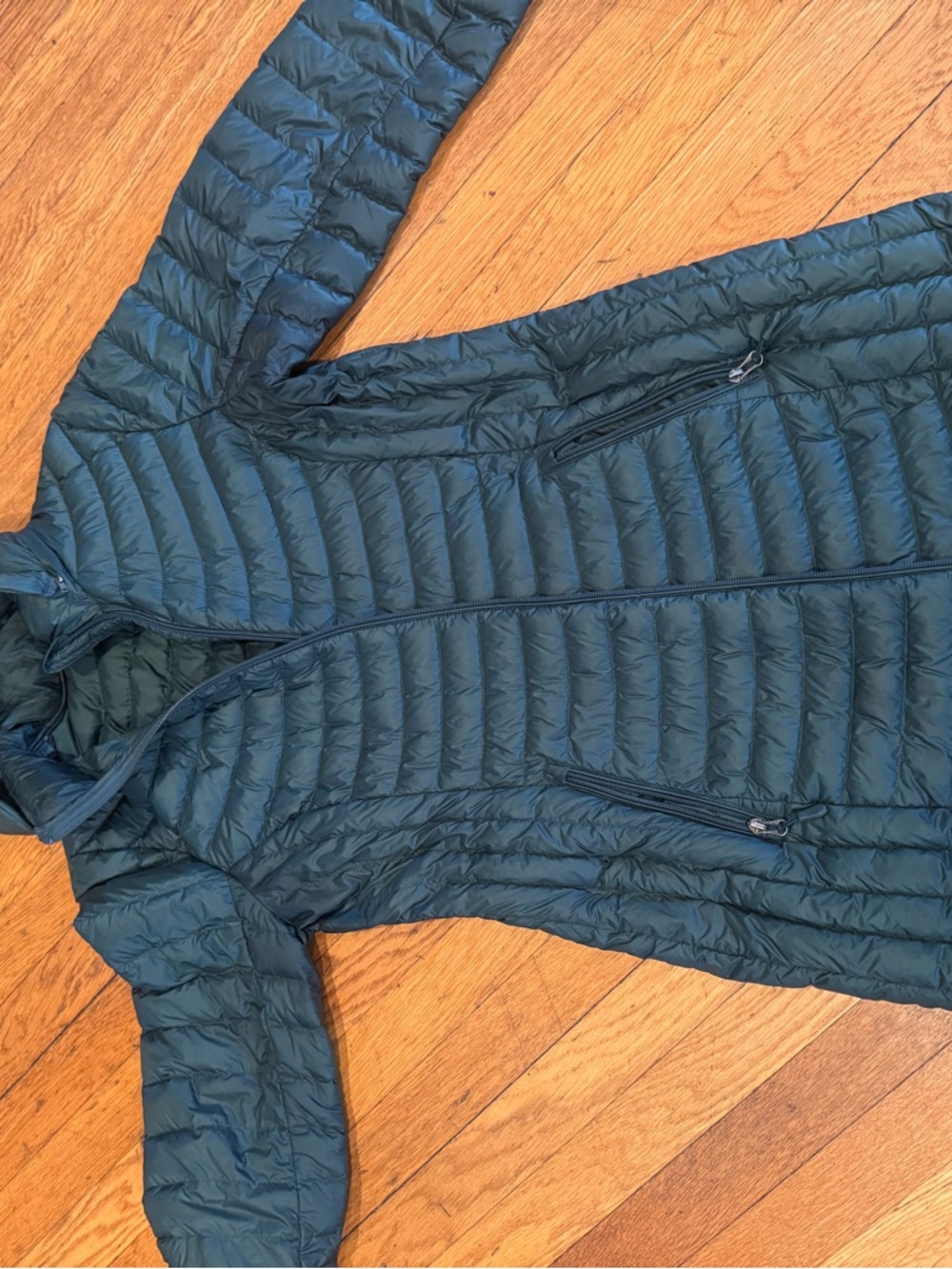 32 Degrees Women's Quilted Puffer Jacket - Teal
